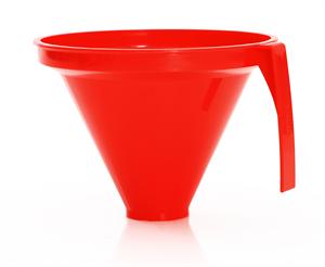 Sylttratt av plast, r�d plast